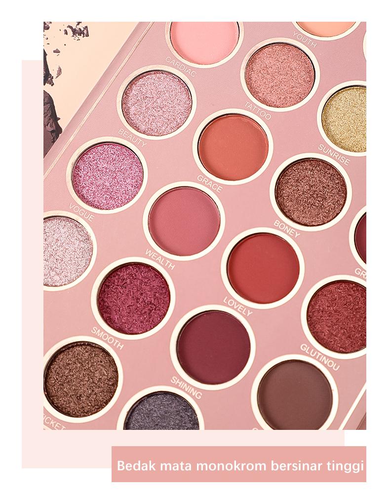 Product Introduction of IGOODCO 67 color eye shadow book 15