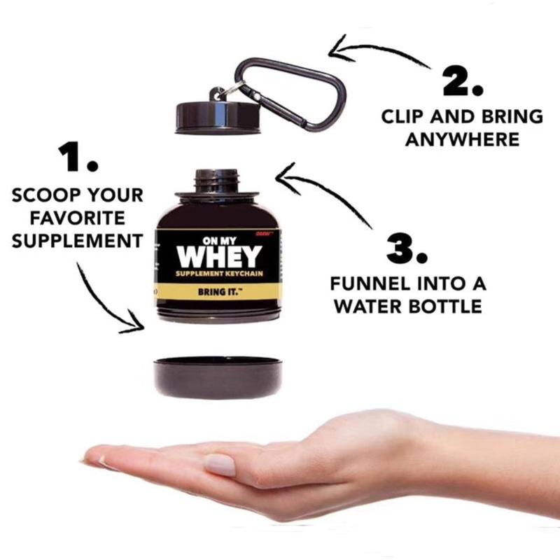 Cốc Bổ Sung Protein, Cầm Tay, Chai Bột Protein, Nhiều Mẫu Có Sẵn, 100ml, Chai Cầm Tay Mini, Có Móc Chìa Khóa, Cốc Lưu Trữ Mini, Chai Bột Protein, Móc Chìa Khóa, Thích Hợp Sử Dụng Ngoài Trời 2