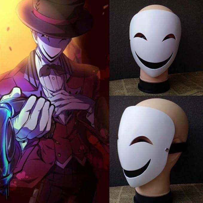 Mặt Nạ Bắn Xâm Nhập Tăng Cao, Phong Cách Anime, Viên Đạn Đen, Mặt Nạ Kagetane Hiruko, Thích Hợp Cho Trang Phục Hóa Trang, Đạo Cụ Tiệc Hóa Trang Halloween 1