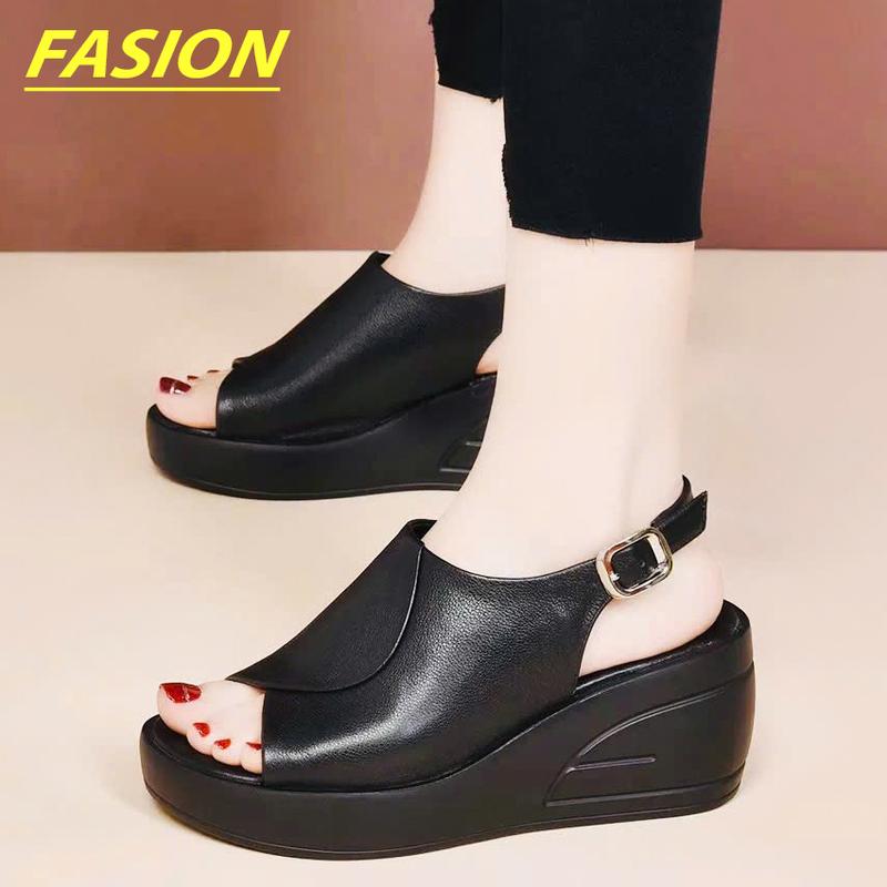  Dép nữ  đế xuồng quai huậu trung niên siêu mềm êm  chân cao cấp 