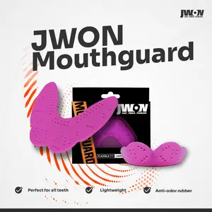 JWON Mouthguard Pink - Gumshield - Pelindung Gusi Gigi Karate Boxing Martial Arts