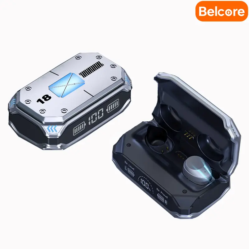 TWS Bluetooth 5.3 Newest Version M41 Headset Bluetooth Full Bass Stereo 4500mah Power Bank Wireless Earphone Tahan Air TWS with Mic Headphones Handset Earbud