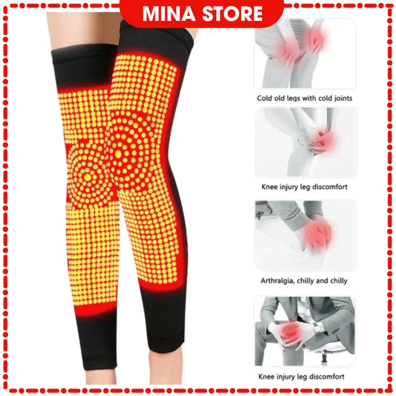 Deker Terapi Lutut Korset Pemanas Lutut Tourmaline Kesehatan Penghangat Lutut ELECTRIC PULSE MASSAGE SOCKS Kaki Pijat Pulsa Elektrik Mengurangi Radang Sendi 0
