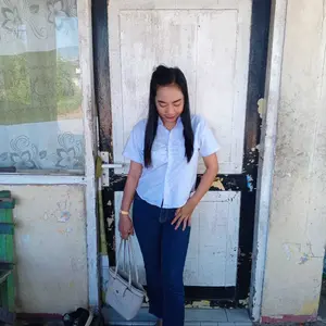 X-Goes Kids Kemeja Crop Top Wanita Lengan Pendek Pres Body Korea Style