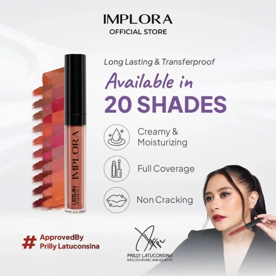 Implora Urban Lip Cream Matte 2,9gr