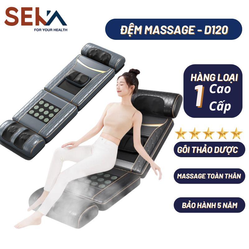 Đệm Massage Toàn Thân DIANDI-D120 Có Bi Xoay Lưng Cao Cấp Nệm Thảm Massage Chân Lưng Và Cột Sống Thế Hệ Mới Bảo Hành 5 năm