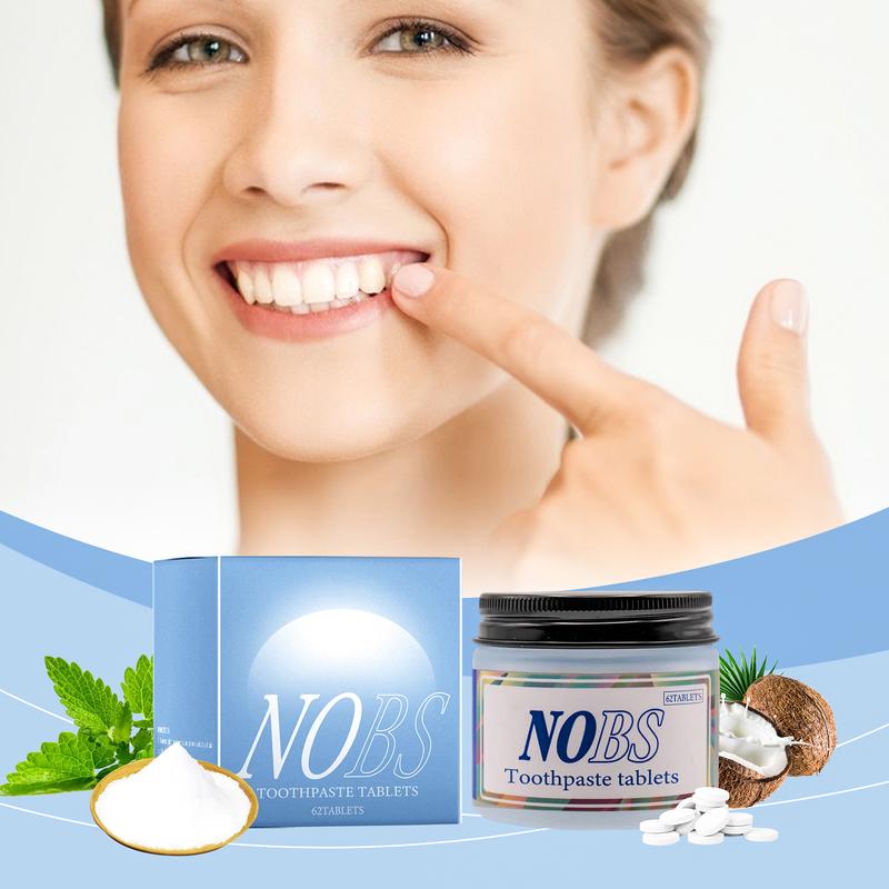 Nobs Toothpaste Tablets Toothpaste Tablets Oral Cleaning Car - TikTok ...