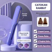 Gambar Catokan Rambut catokan curly 2 in 1 Hair Straightener  Pemanasan Cepat Dalam 10 Detik Sisir - Ungu dari DANNY-Store Kab. Tangerang 4 Tokopedia
