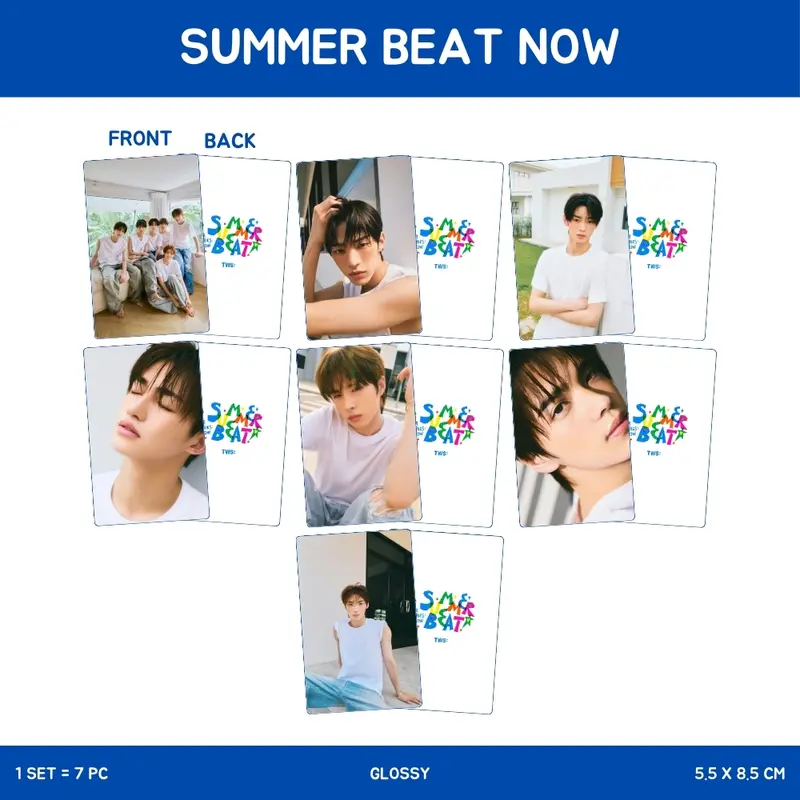 PHOTOCARD TWS TRY WITH US 2SISI 7 PCS KPOP UNOFFICIAL DOHOON HANJIN JIHOON KYUNGMIN SHINYU YOUNGJAE 5