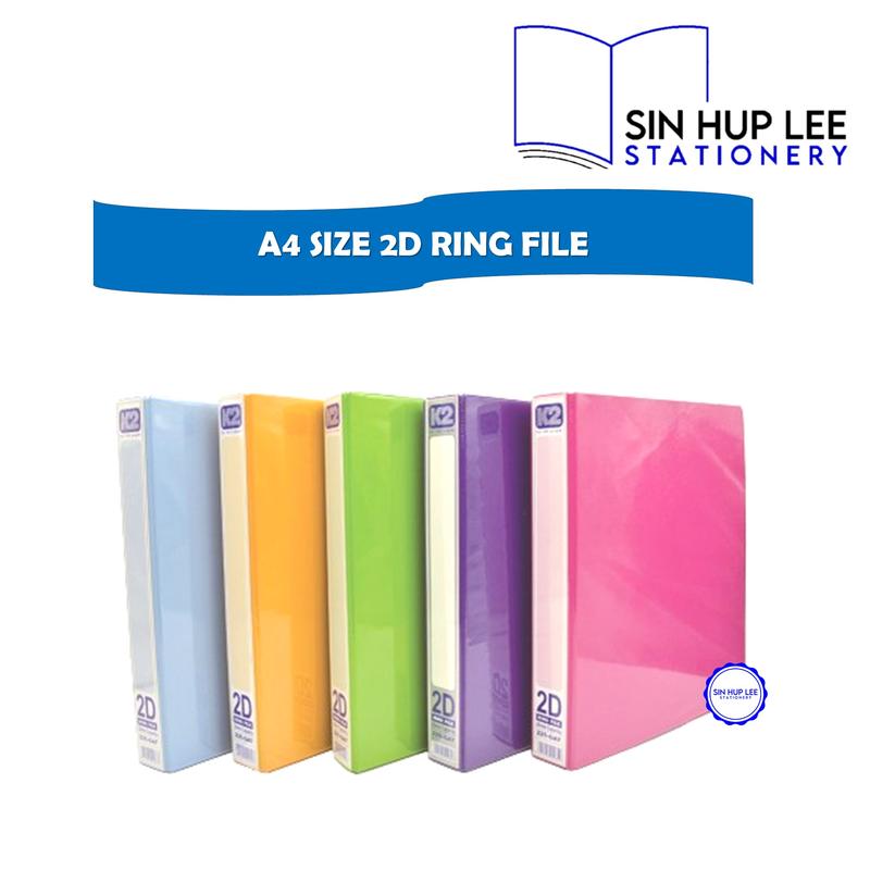 K2 A4 2D Ring File 25 mm / 40 mm / Ring File / Hard Cover File - TikTok ...