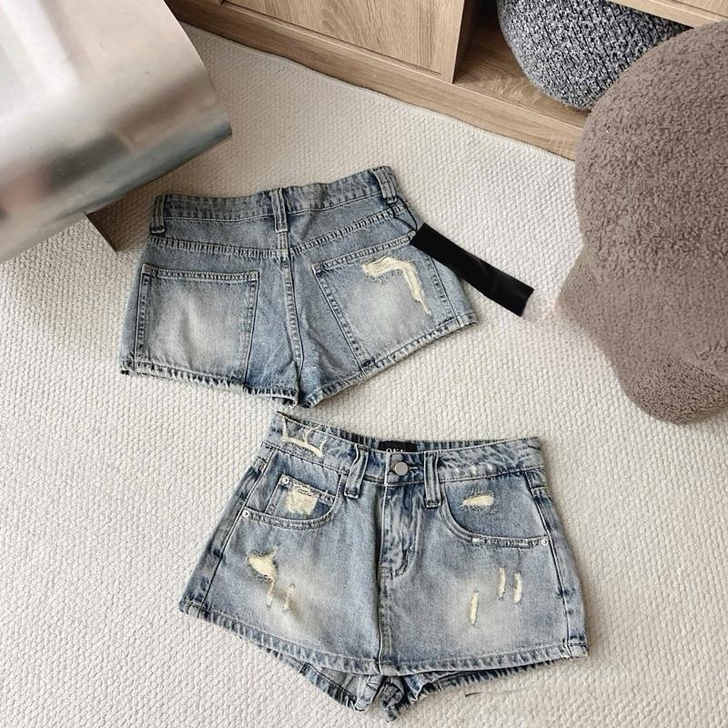 Quần váy jeans nữ dáng ngắn màu bạc Hàng QCL1, Váy ngắn dành cho nữ form dáng ôm kiểu dáng trước vạt váy phía sau là quần #Lynk nhi