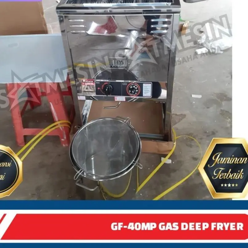 GF-40MP GAS DEEP FRYER KAPASITAS 40LITER / PENGGORENGAN GUNAKAN GAS