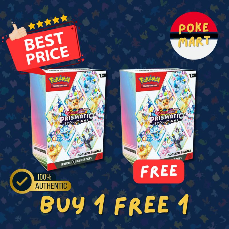 [ENGLISH] Pokemon Prismatic Evolutions Booster Bundle Box TC - TikTok ...