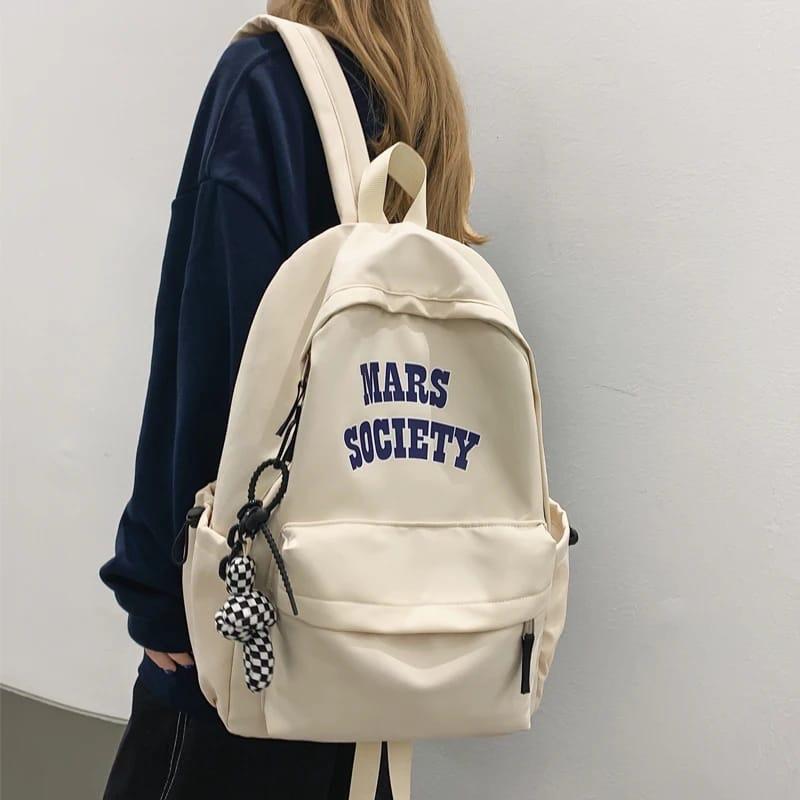 Tas ransel mars society cewe cowo buat sekolah main keren murah 7