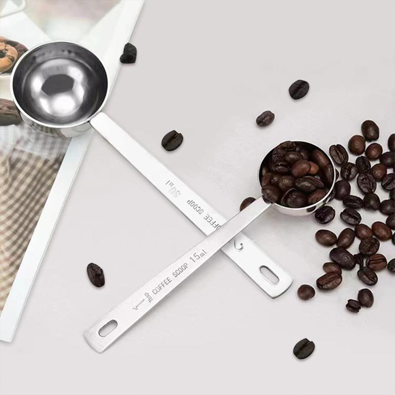 Product Introduction of 【BIG SALE】Coffee Scoop，Stainless Steel Coffee Scoop Measuring Tablespoon and Scooper with Long Handles 42