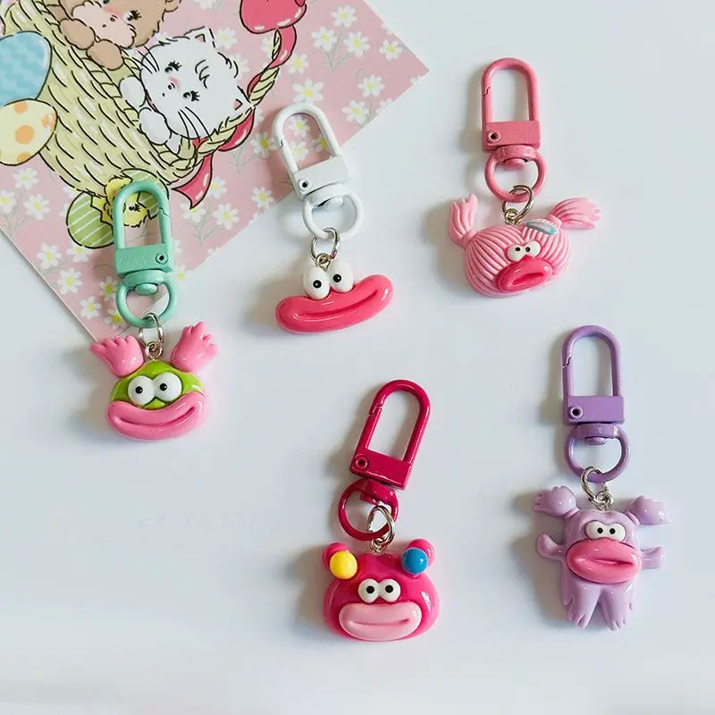 [Yybooklu]COD Sausage Mouth Cartoon Fury Keychain Girl Gift Boy