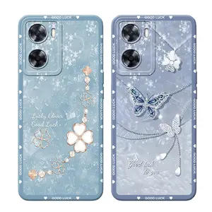 Case Compatible OPPO A57 2022 OPPO A77s A57s Terbaru Fashion Case Silikon Tpu Procamera Softcase Kesing Hp Pelindung Lucu Case Murah