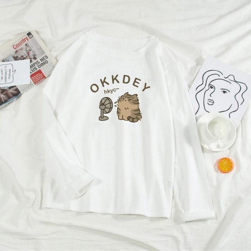 Kaos Oversize Wanita Lengan Panjang/ Kaos Distro WANITA// Kaos Streetwear Oversize / Baju Kaos Distro / Kaos / Wanita / COD/TERSEDIA 3 ukuran 1