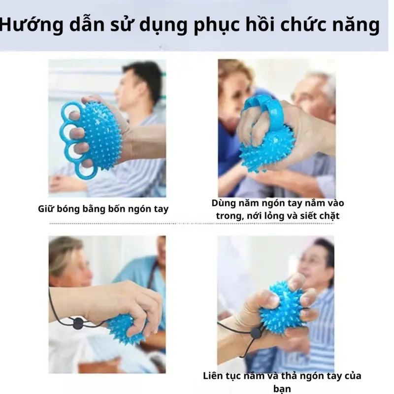 Product Introduction of Bóng gai tập tay tập phục hồi chức năng, bóng gai tập trị liệu 46