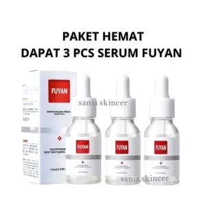 [3 Pcs Serum Fuyan] Promo dapat Tiga Pcs serum Fuyan/Serum whitening Essence Dark Hitam Mencerahkan Memudarkan flek Di Wajah