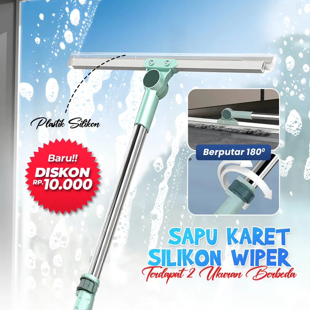 Menyapu dan mengepel sapu dan pel serbaguna untuk membersihkan