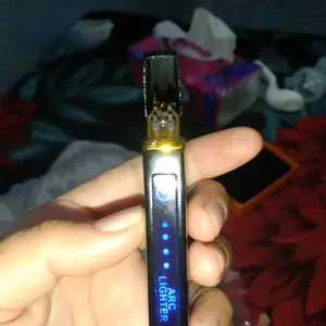 Korek Api Unik ELEKTRIK PLASMA USB LIGHTER DOUBLE ARC PEMATIC PEMATIK KOREK API USB DAPAT DICHARGE