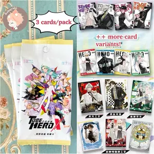 [3 cards/pack OFFICIAL] To be Hero X collectible cards “I Am a Hero” series collection card kartu koleksi merch merchandise tbhx tobeherox nice donghua dong hua linling lin ling e-soul queen lucky cyan ghostblade little johnny kartu pc photocard blind bag