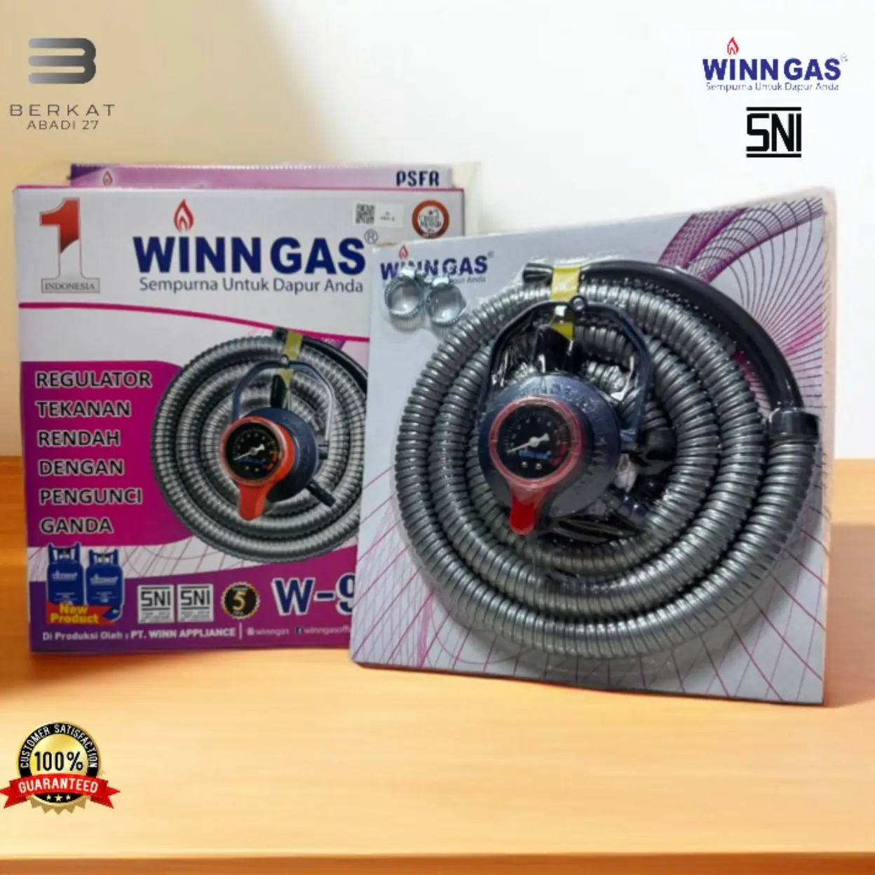 (PAKAI DUS) REGSET WINN W-900 METER