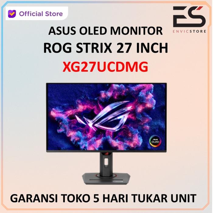 Promo ASUS OLED MONITOR 27 INCH ROG STRIX OLED XG27UCDMG QD-OLED 4K ...