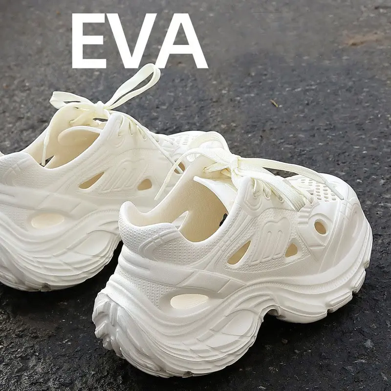 Giày Nữ Thể Thao Siêu Nhẹ Độn Đế Chất EVA 3 Mầu G62 Mẫu Mới Hót Trends Năm Nay 1