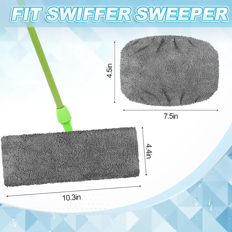 Refill Cover Sarung Kain Pel Lantai Microfiber for Flat Mop -Gray BISA COD 3