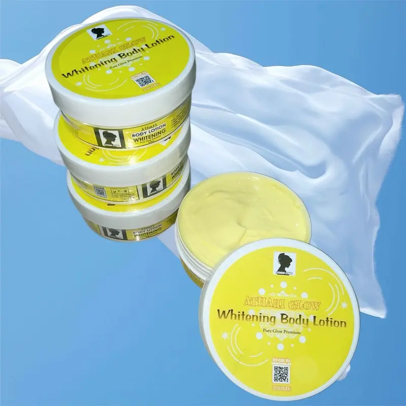 (10 POT) PAKET RESELLER ATHARI WHITENING BODY LOTION 250ML Pencerah Hand & Body 4