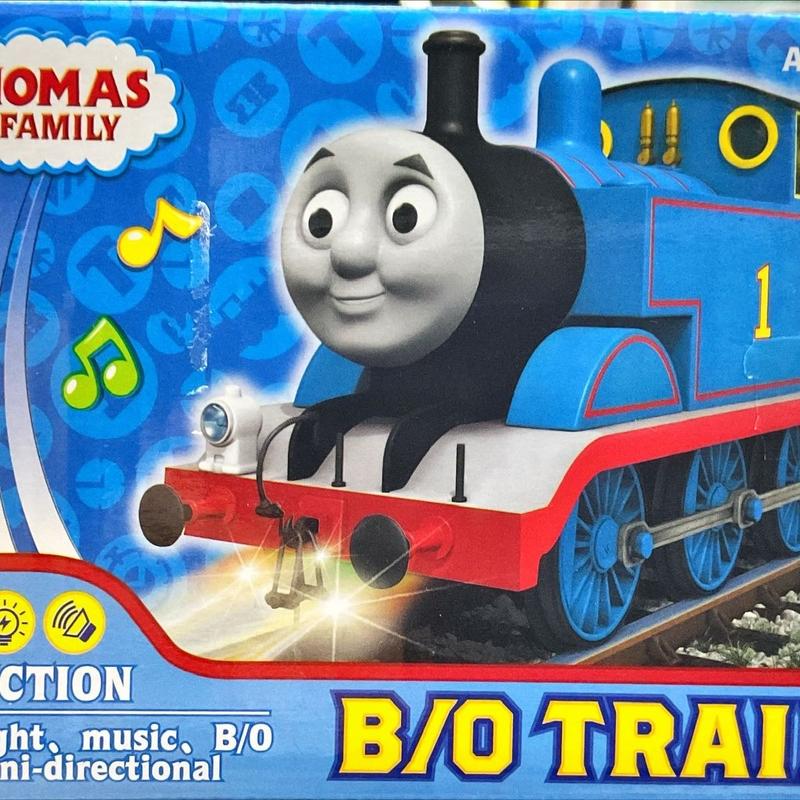 Blue choochoo train toys b/o train omni-directional Mainan Set - TikTok ...