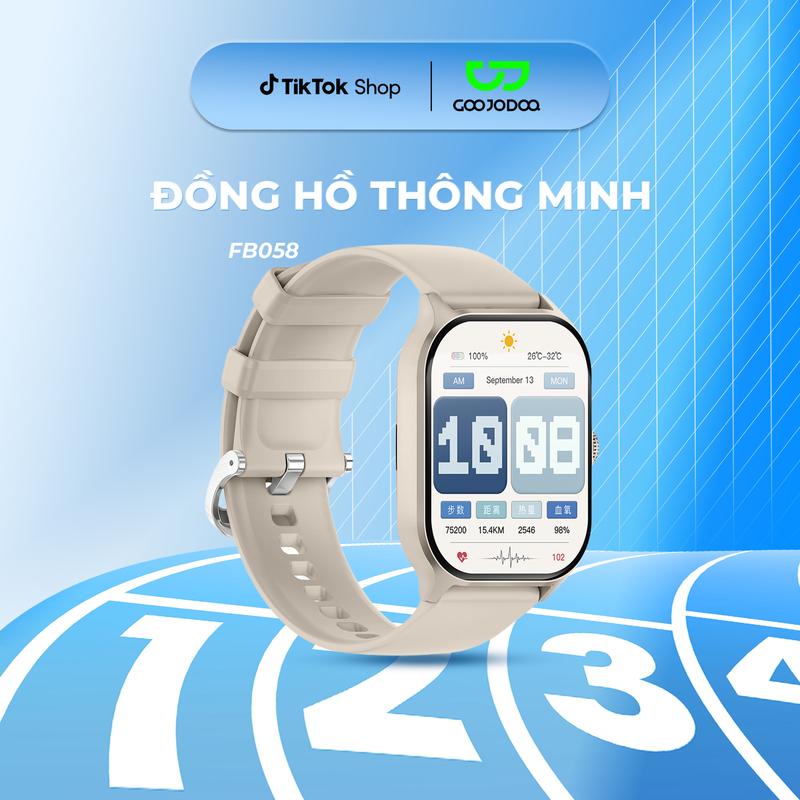 KHÔNG GĂN SIM.Đồng Hồ thông minh, giám sát sức khỏe 24/7, màn hình HD 2.01'', hơn 120 chế độ thể thao, giao diện người dùng 3D, theo dõi giấc ngủ
