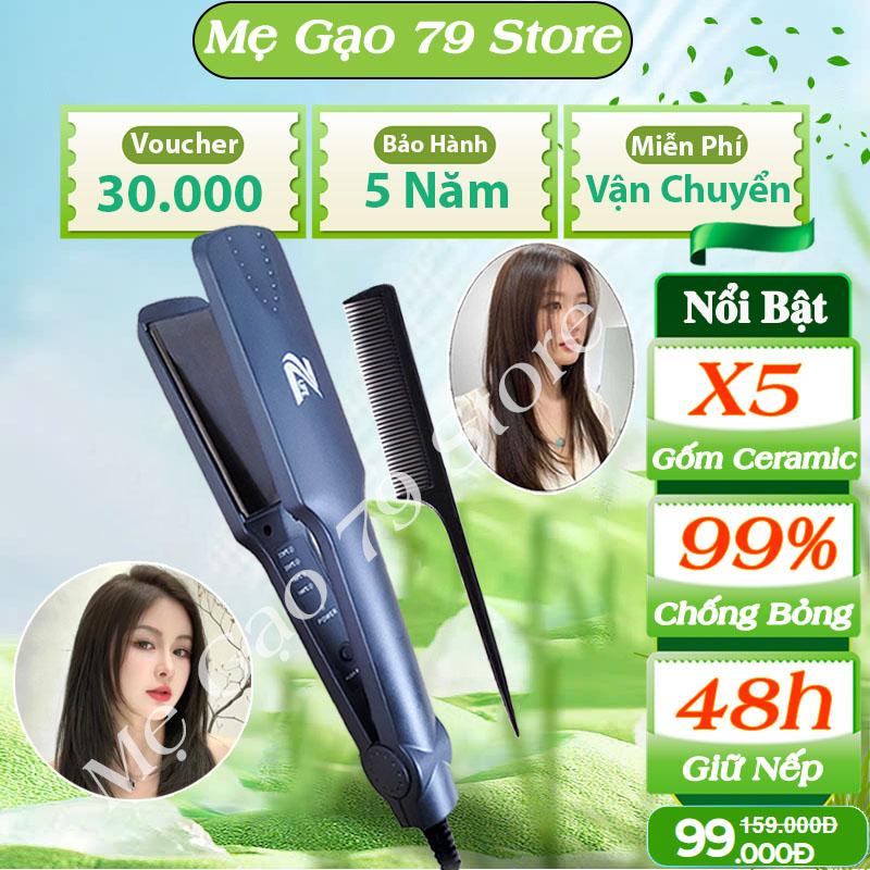 Máy duỗi tóc ép tóc Zlife Z369 máy là kẹp làm thẳng tóc chính hãng kéo tóc thẳng không gây hư tổn