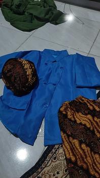 Product Review of COD!!! Setelan Beskap Anak + Celana Batik / Jarik Instan Coklat + Blangkon Solo (Ukuran Bayi 0 Tahun Sampai SD) #PAKAIAN ADAT JAWA# #TEDAK SITEN# #BISA BAYAR DI TEMPAT# from f**p 2