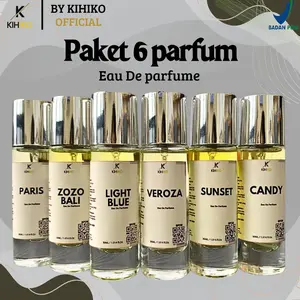 [BPOM] Kihiko Parfum 30ml Paket 6 Botol EDP