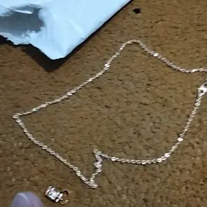 ￼Kalung Dewasa Titanium Permata satu Anti karat Dan tidak Luntur kalung