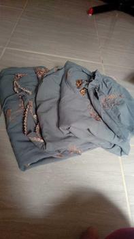 Product Review of MUSYAFFA - Mukena Dewasa Bordir Clara Premium Cantik Mewah Atasan Bawahan Bunga Katun Muslim Mukenah Mukena bordir from R** 0