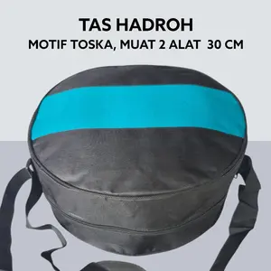Tas Rebana Hadroh Hadrah Albanjari Kualitas Premium Uk 30 Cm
