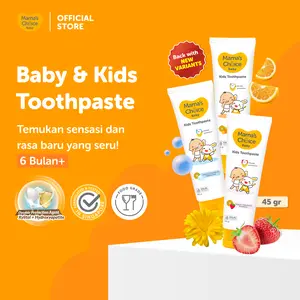 Pasta Gigi Bayi dan Anak | Baby & Kids Toothpaste Mama's Choice - Pasta Gigi Anak-Anak 1 Tahun