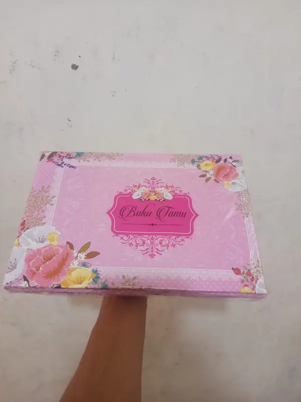 Buku tamu undangan pernikahan 2pcs untuk 500 daftar tamu undangan Cards Cards Paper Stationery 5