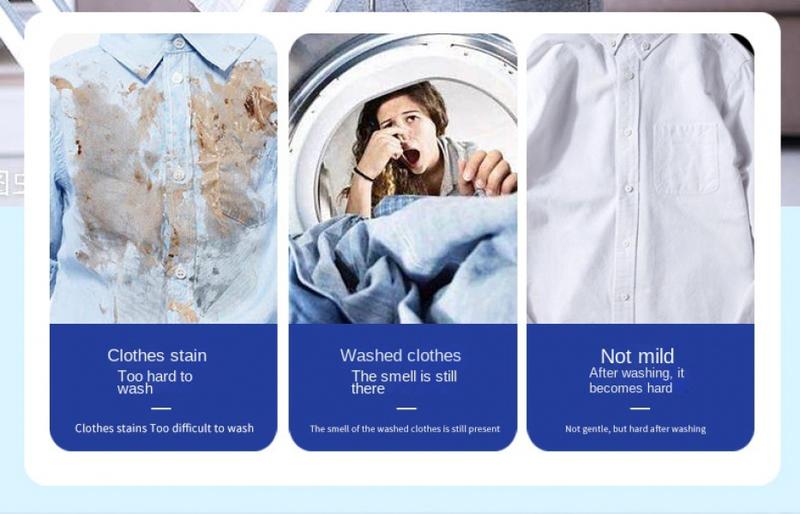 Product Introduction of Five-in-One-Five Cavity Laundry Condensate Bead Cleaning Laundry Bead Protective Clothing Fragrance Removing Stain Laundry Ball 5