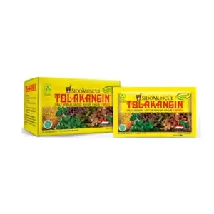 Sidomuncul Tolak Angin Cair Herbal 1 Box 12 Pcs Mengatasi Masuk Angin dan Nyeri