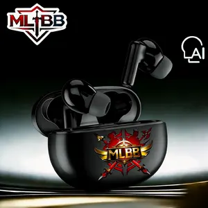 GreatwallMLBBAITerjemahan  TWSWirelessBluetooth EarphonesHandsfree Headset  SmartHeadset nirkabel bebas genggam kualitas suara HIFI panggilan mengemudi zoom mikrofon panggilan konferensi mikrofon cocok untuk olahraga Masa pakai baterai yang lama