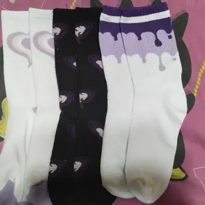 [ BIG SALE ] Kaos Kaki Oldschool Motif Ladies Panjang Casual Wanita Dewasa Nyaman Pendek Remaja