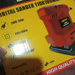 Mesin Amplas XENON X-S008 110x100MM 135W / Mesin Ampas Orbital Sander Kotak Square Palm Finishing Sander S-008 XS008 XENON