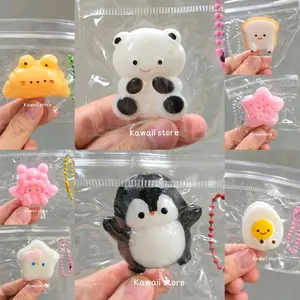 Keychain Taba Squishy Hewan Makanan Gantungan Kunci Lucu Makanan Mainan Anak Pencet Kenyal Empuk Pereda Stress