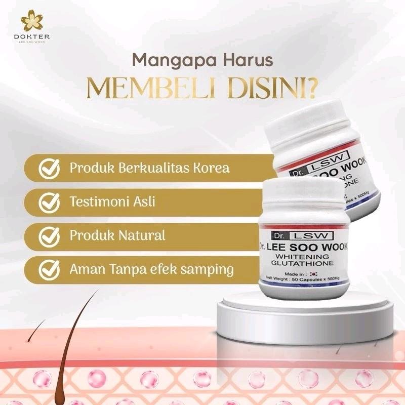 Dr. LSW Capsule Whitening Pemutih Badan Ampuh Garansi Asli 2