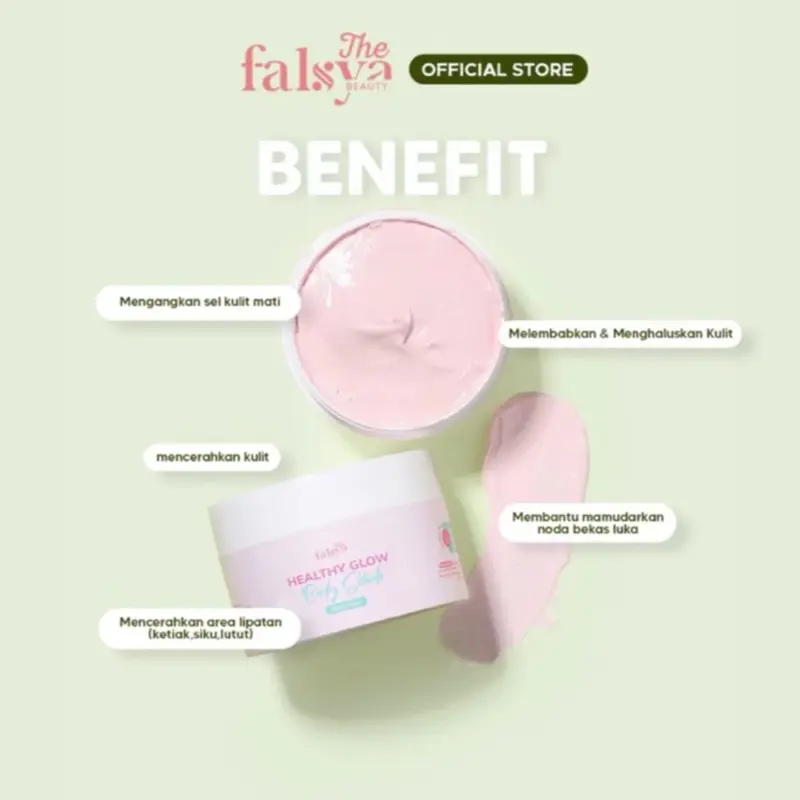 The Falsya Beauty Glasskin Glow Bar Soap, Mugwort Wash Off Mask & Glow Body Scrub 1